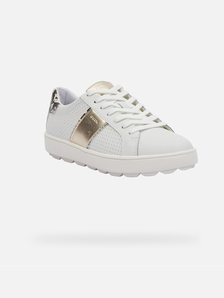 Geox Bílé dámské tenisky Geox Spherica ecub-1