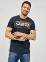 Sam 73 Tmavě šedé pánské tričko SAM 73 Fenri