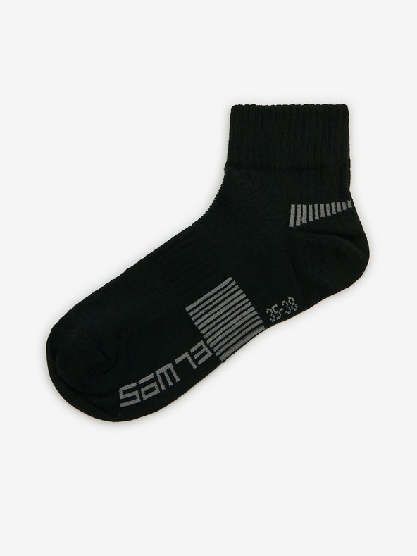 Sam 73 Černé sportovní ponožky SAM 73