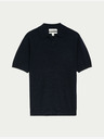 Marks & Spencer Pletená polokošile z čisté extra jemné vlny merino Marks & Spencer námořnická modrá