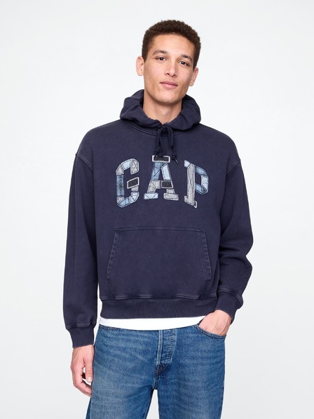 GAP Oversize mikina Patchwork Logo Americana GAP