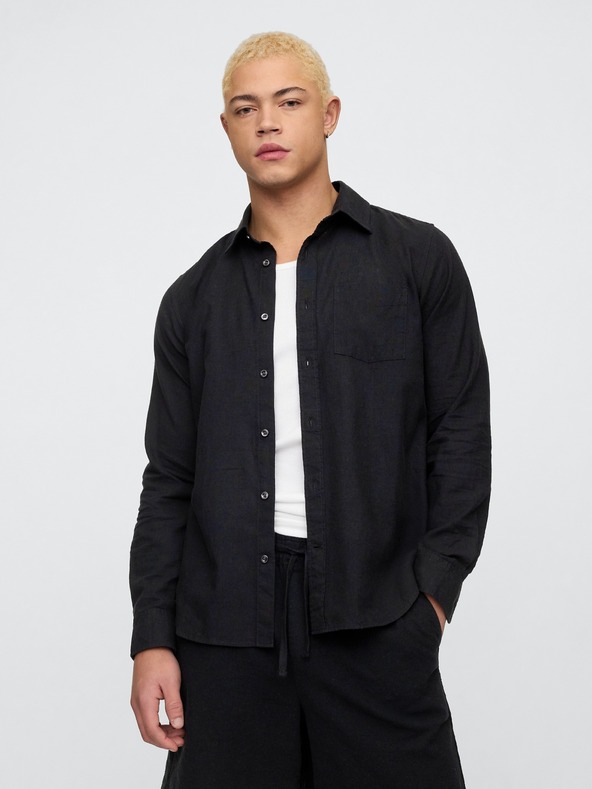 GAP Lněná košile Standard Fit