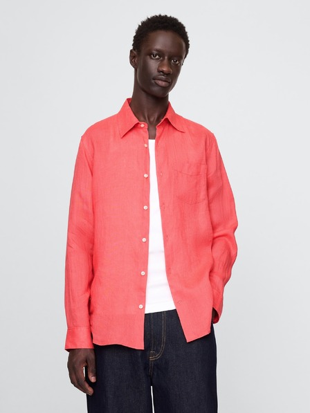 GAP Lněná košile Classic Shirt GAP