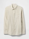 GAP Lněná košile Standard Fit GAP