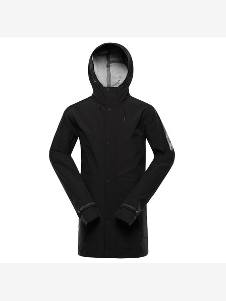 ALPINE PRO Pánský kabát s membránou ptx ALPINE PRO SETIJ black