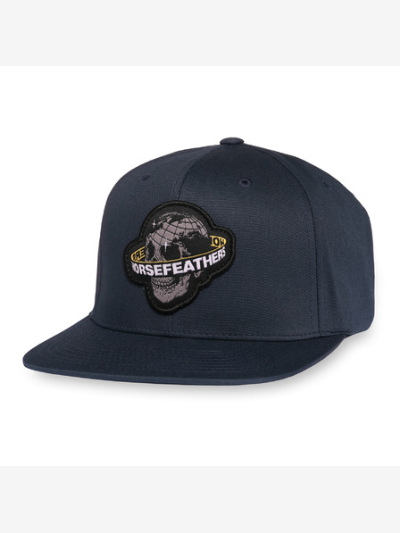 Horsefeathers Kšiltovka Skull - navy HORSEFEATHERS