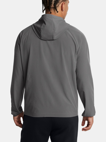 Under Armour Pánská bunda Under Armour UA Stretch Wvn WindbreakerEU-GRY