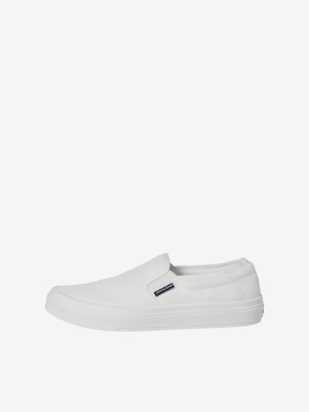 Jack & Jones Bílé pánské slip on boty Jack & Jones