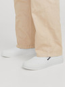 Jack & Jones Bílé pánské slip on boty Jack & Jones