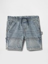 GAP Baby džínové kraťasy Carpenter UltraSoft GAP