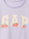 GAP Baby tričko s logem Gap