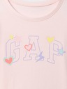GAP Baby tričko s logem Gap