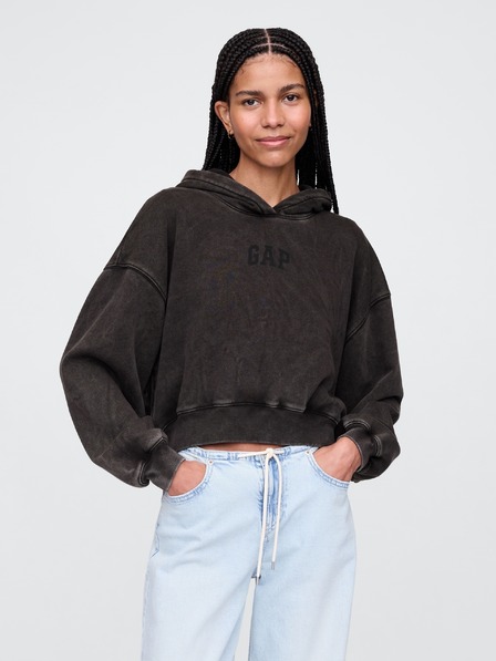 GAP Mikina s kapucí Logo Cropped GAP