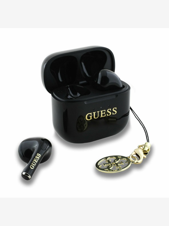 Guess Bezdrátová Sluchátka Black Guess Classic