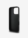 Guess Guess PU 4G Stripe Zadní Kryt pro iPhone 16 Pro Max Grey