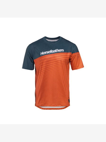 Horsefeathers Bike dres Quantum - petrol/burnt orange HORSEFEATHERS