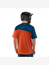 Horsefeathers Bike dres Quantum - petrol/burnt orange HORSEFEATHERS