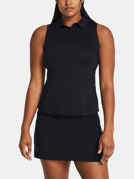 Under Armour Dámské tílko Under Armour UA Playoff SL Polo-BLK