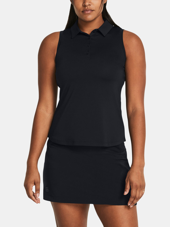 Under Armour Dámské tílko Under Armour UA Playoff SL Polo-BLK