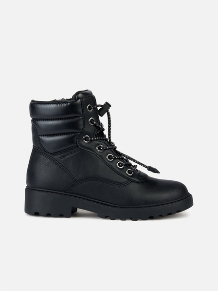 Geox Černá dívčí kotníková obuv Geox Casey B ABX