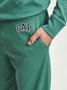 GAP Zelené pánské tepláky jogger s logem GAP