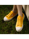 Vasky Pánské plátěné tenisky / botasky žluté Vasky Kanvasky Yellow
