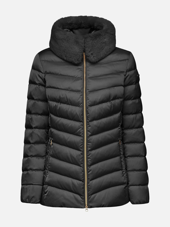 Geox Černá dámská péřová bunda Geox Bettanie