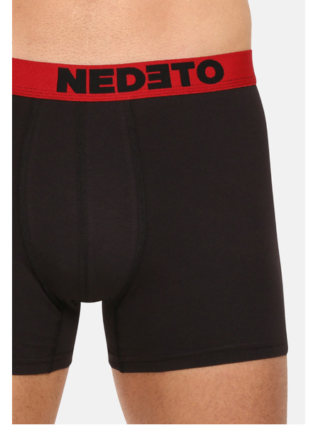 Nedeto Sada sedmi pánských boxerek v černé barvě Nedeto