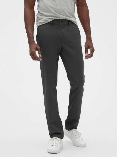GAP Kalhoty essential khaki slim fit GapFlex GAP