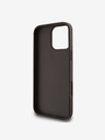 Guess Guess PU 4G Metal Logo Zadní Kryt pro iPhone 16 Pro Max Brown