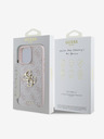Guess Guess PU 4G Metal Logo Zadní Kryt pro iPhone 16 Pro Pink