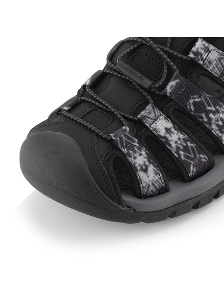 ALPINE PRO Letní outdoorové sandály ALPINE PRO AWEDE černé