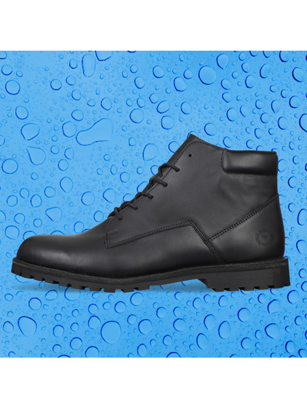 Vasky Dámské kožené kotníkové boty černé - podzimní / zimní boty, Vasky Hillside Waterproof Dark
