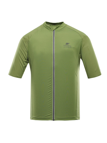 ALPINE PRO Pánský rychleschnoucí cyklistický dres ALPINE PRO SAGEN 2