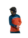 Horsefeathers Pánská bike dres Quantum petrol/burnt orange HORSEFEATHERS