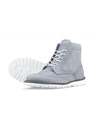 Vasky Pánské kožené kotníkové boty šedé - jarní / podzimní boty, obuv Vasky Brogue High Grey