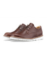 Vasky Pánské kožené polobotky tmavě hnědé - jarní / podzimní boty Vasky Derby Dark Brown