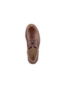 Vasky Pánské kožené polobotky tmavě hnědé - jarní / podzimní boty Vasky Derby Dark Brown