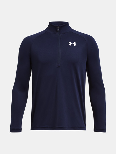Under Armour Chlapecké tričko Under Armour UA Tech 2.0 1/2 Zip-BLU
