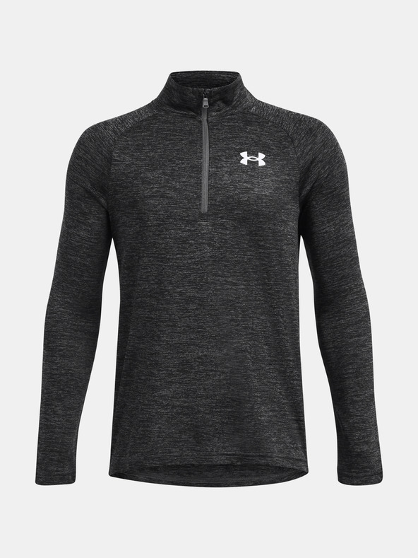 Under Armour Chlapecké tričko Under Armour UA Tech 2.0 1/2 Zip-GRY