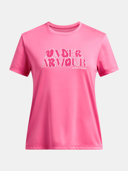 Under Armour Dívčí tričko Under Armour UA Tech Wordmark SS