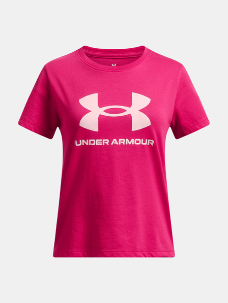 Under Armour Dívčí tričko Under Armour UA BIG LOGO SS