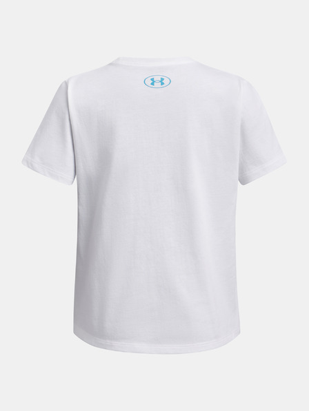 Under Armour Dívčí tričko Under Armour UA Bubble Wordmark SS