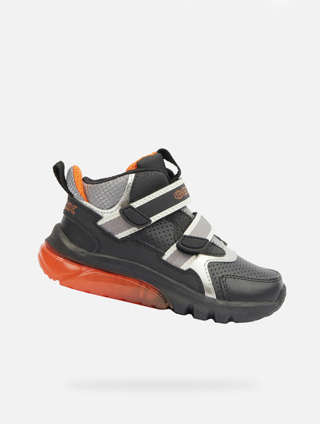 Geox Černé chlapecké tenisky Geox Ciberdron