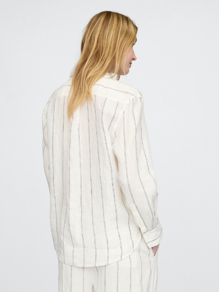 GAP Lněná oversize košile Big Shirt GAP