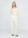 GAP Lněná oversize košile Big Shirt GAP