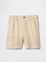 GAP Baby lněné kraťasy GAP