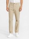 GAP Kalhoty essential khaki straight fit GapFlex