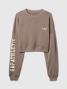 GAP Crop mikina s logem Gap