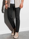 Ombre Clothing Černé pánské chino kalhoty Ombre Clothing
